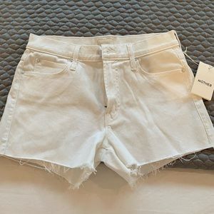 MOTHER white shorts (NWT)
